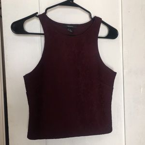 Crop top/purple